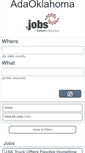 Mobile Screenshot of adaoklahoma.jobs